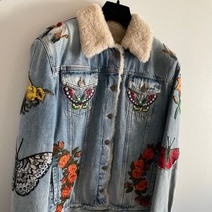 Gucci shearling jacket